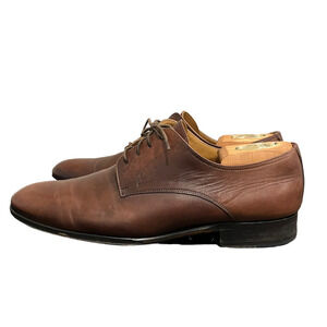 To Boot New York Classic Leather Loafers Shoes Lace Up Brown Mens Size 10.5